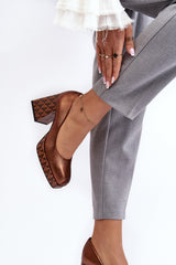 Zapatos de tacón bloque modelo 188522 Step in style