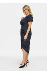 Vestido talla grande modelo 190955 Karko