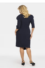 Vestido talla grande modelo 190963 Karko