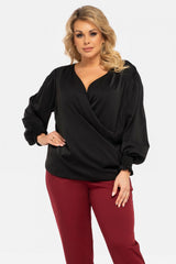 Blusa talla grande modelo 190970 Karko
