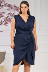 Vestido talla grande modelo 190980 Karko