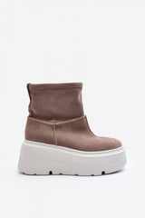 Botas de piel modelo 191190 Camina con estilo