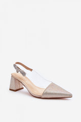 Salón tacón bloque modelo 191356 Step in style