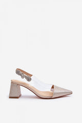 Salón tacón bloque modelo 191356 Step in style