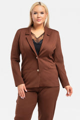 Chaqueta talla grande modelo 195040 Karko