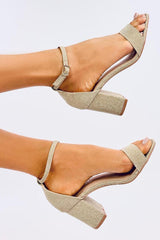 Sandalias tacón modelo 197275 Inello