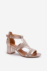 Sandalias tacón modelo 198129 Step in style