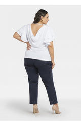 Blusa talla grande modelo 198326 Karko