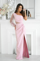 Vestido largo modelo 198818 Bicotono