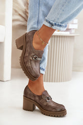 Zapatos bajos de tacón modelo 199311 Step in style