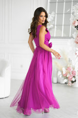 Vestido largo modelo 199325 Bicotono