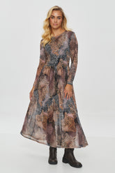 Vestido Casual modelo 200078 Makadamia