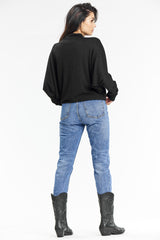 Jersey de cuello alto modelo 200579 awama