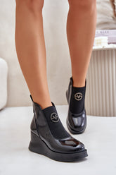 Botas de piel modelo 202132 Camina con estilo