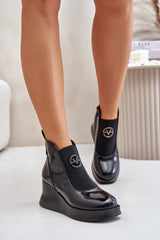 Botas de piel modelo 202132 Camina con estilo