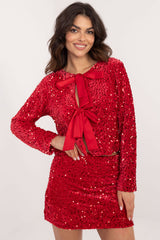 Falda corta modelo 203338 Italy Moda