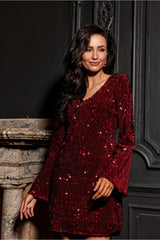 Vestido corto modelo 203368 Roco Fashion