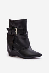 Botas de piel modelo 203528 Camina con estilo