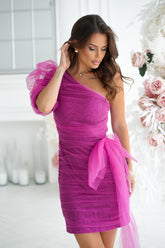 Vestido corto modelo 203648 Bicotono