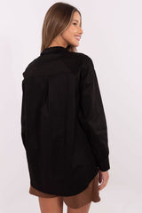 Camisa de manga larga modelo 204397 Italy Moda