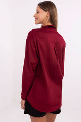 Camisa de manga larga modelo 204398 Italy Moda