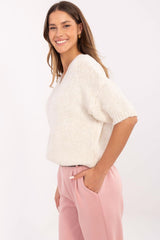 Jersey manga corta modelo 206714 Italy Moda