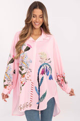 Camisa manga larga modelo 206733 Italy Moda