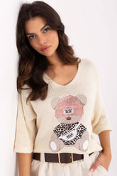 Jersey manga corta modelo 206959 Italy Moda