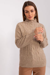 Jersey de cuello alto modelo 208312 AT