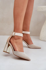 Sandalias tacón modelo 208675 Step in style