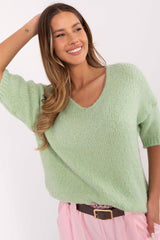 Suéter de manga corta modelo 208726 Italy Moda