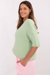 Suéter de manga corta modelo 208726 Italy Moda