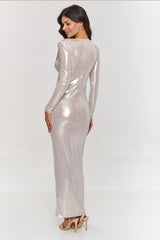 Vestido largo modelo 209575 Makadamia