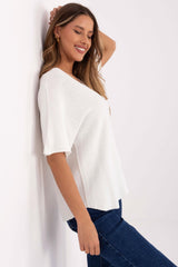 Suéter de manga corta modelo 209995 Italia Moda