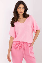 Suéter de manga corta modelo 210000 Italy Moda