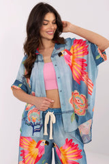 Camisa de manga corta modelo 210033 Italy Moda