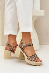 Sandalias de tacón modelo 210703 Step in style