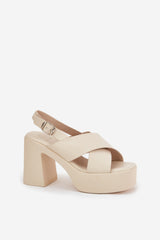 Sandalias de tacón modelo 210800 Step in style