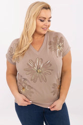 Blusa talla grande modelo 211739 Relevancia