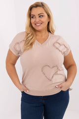 Blusa talla grande modelo 211749 Relevancia