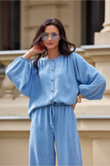 Camisa de manga larga modelo 211896 Roco Fashion