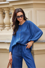 Camisa de manga larga modelo 211897 Roco Fashion