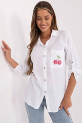 Camisa manga larga modelo 212063 Italy Moda