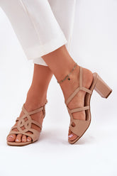 Sandalias de tacón modelo 212835 Step in style