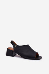 Sandalias de tacón modelo 215343 Step in style