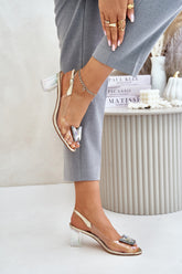 Sandalias de tacón modelo 215721 Step in style