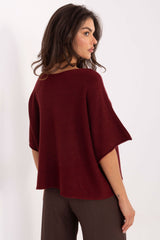 Suéter de manga corta modelo 216680 Italy Moda