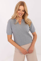 Suéter de manga corta modelo 216767 Factory Price