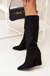 Botas de piel modelo 216791 Camina con estilo