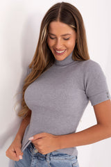 Suéter de manga corta modelo 217322 Factory Price